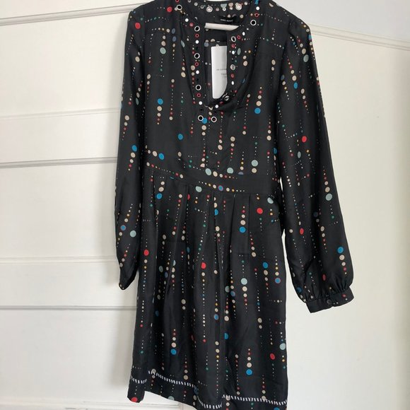 Rare Isabel Marant Black Dot ("Raynor") Dress - Picture 5 of 7